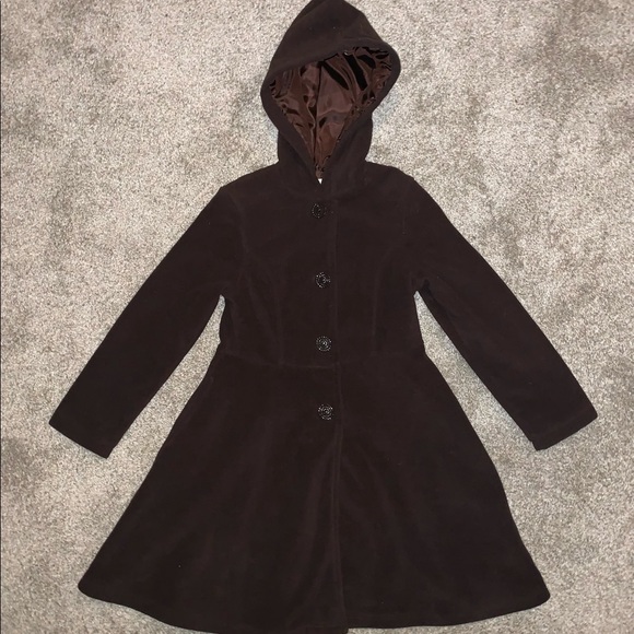 Copper Key Jackets & Coats Girls Chocolate Brown Dress Coat Poshmark